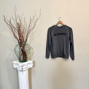 Glossier sweatshirt size small
